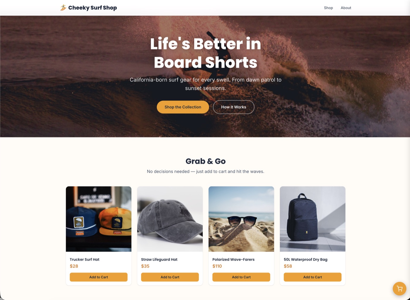 Hosted storefront preview
